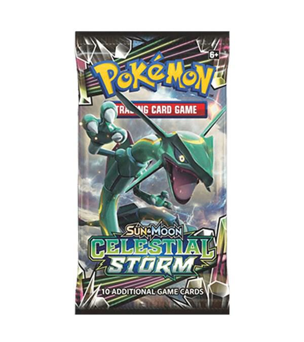 Pokemon English 2018 Sun & Moon Celestial Storm Booster CARDS LIVE OPENING @PackPalace