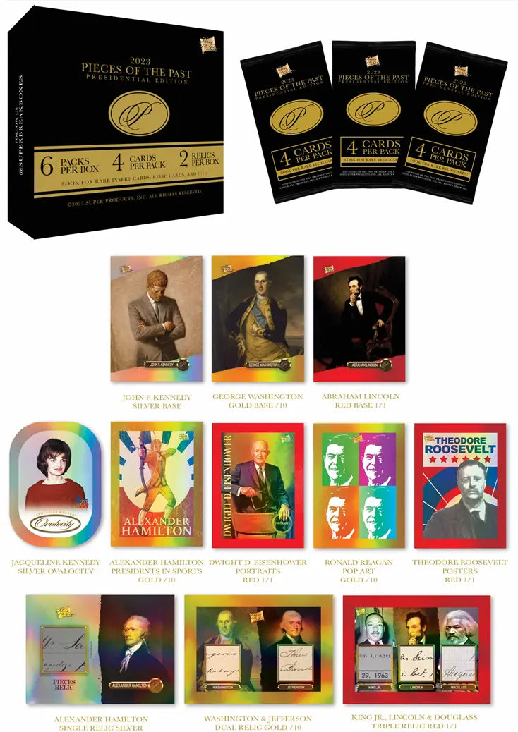 2023 Pieces of the Past Presidential Edition CARDS LIVE OPENING