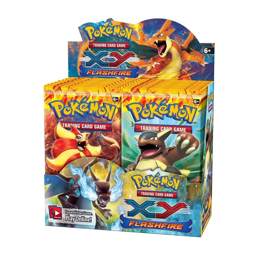 Pokemon English 2014 XY Flashfire Booster Pack CARDS LIVE OPENING @PackPalace