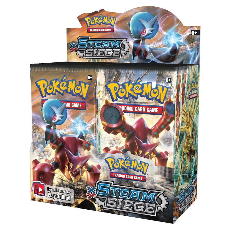 Pokemon English XY Steam Siege Booster Box CARDS LIVE OPENING @PackPalace