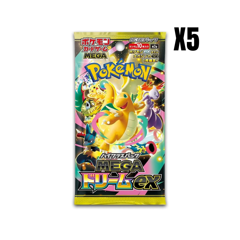 Pokemon Japanese Mega Dream Ex High Class Booster Box CARDS LIVE OPENING
