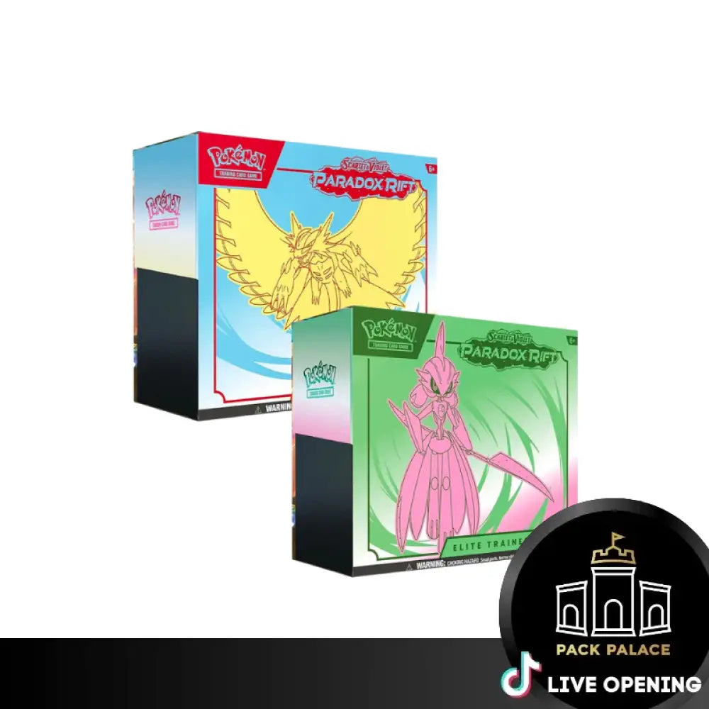 Paradox Rift Cards Live Opening @Packpalace Elite Trainer Box Card Games