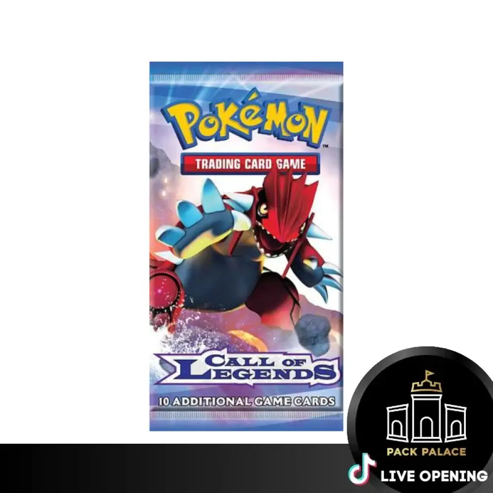 Pokemon English Call of Legends Booster Pack CARDS LIVE OPENING
