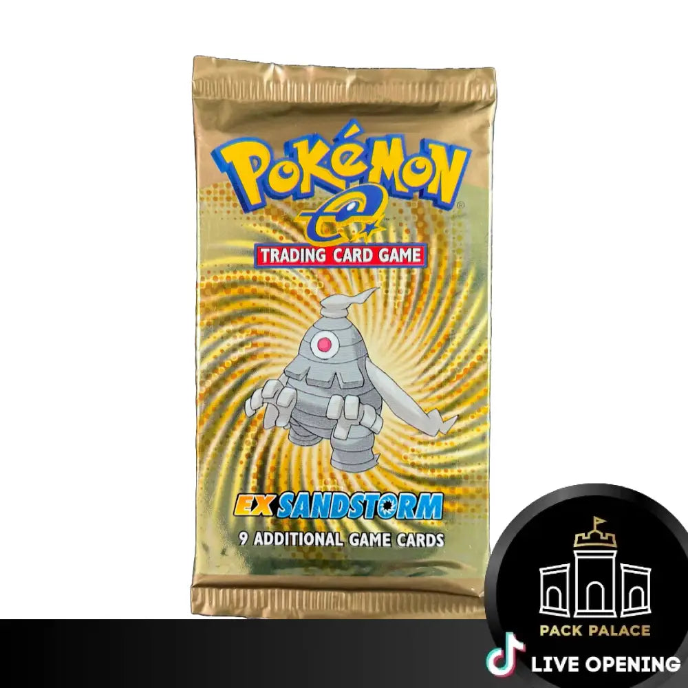 Pokemon English Ex Sandstorm Booster Pack Cards Live Opening @Packpalace Card Games