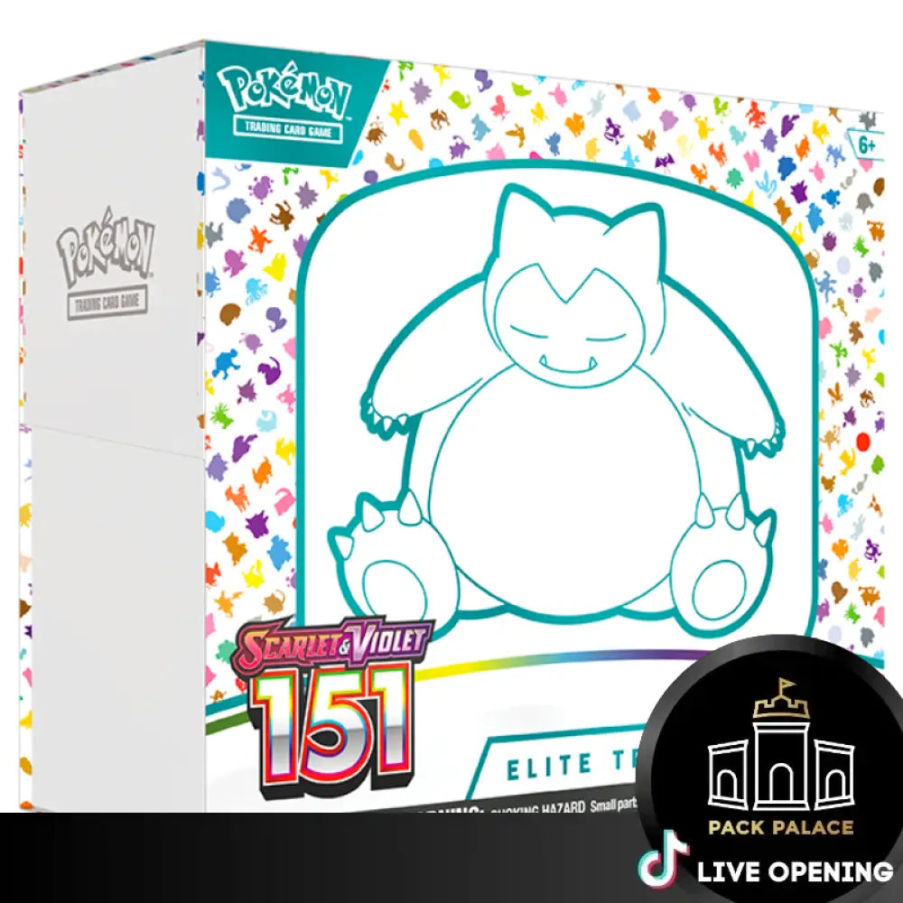 Scarlet And Violet 3.5 151 English Cards Live Opening @Packpalace Elite Trainer Card Games