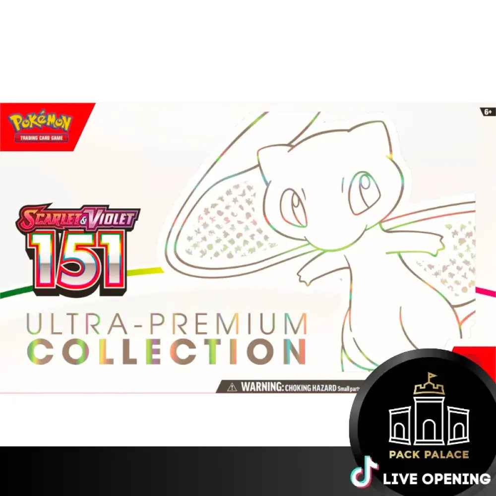 Scarlet And Violet 3.5 151 English Cards Live Opening @Packpalace Ultra Premium Collection Card