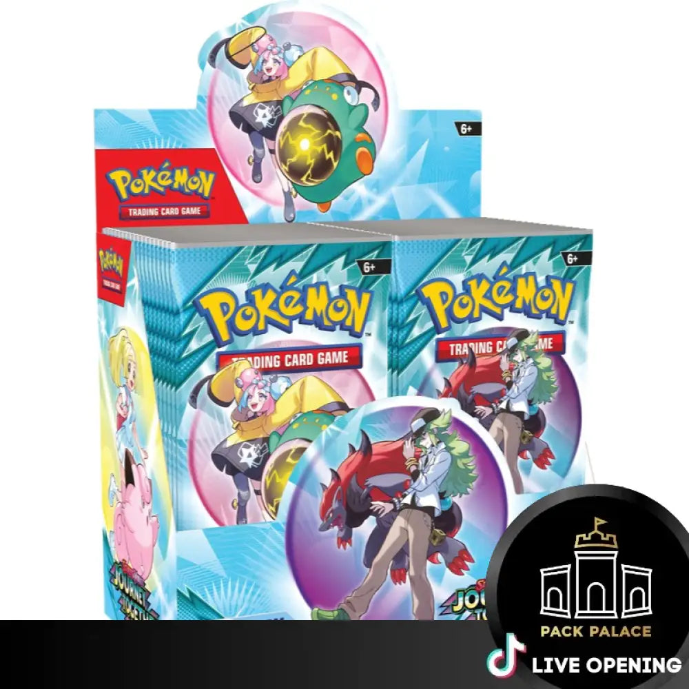 Pokémon English SV09 Journey Together Booster CARDS LIVE OPENING Card Games