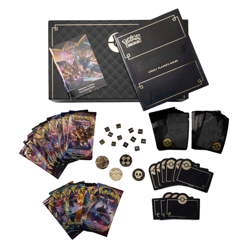 Pokemon Sword & Shield Elite Trainer Box Plus Zacian & Zamazenta CARDS LIVE OPENING