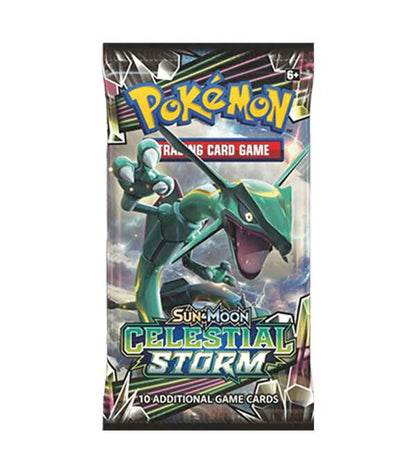 Pokemon English 2018 Sun & Moon Celestial Storm Booster CARDS LIVE OPENING @PackPalace