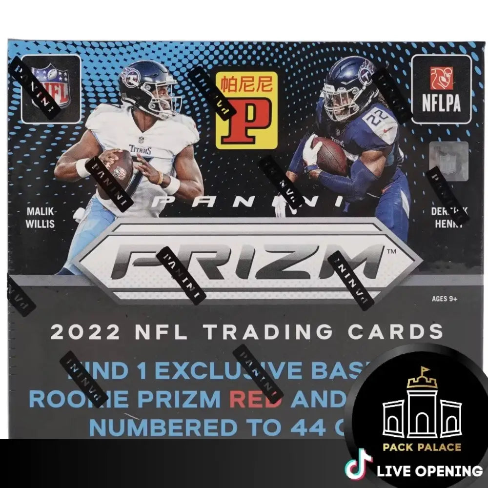 2022 Panini Prizm Football Asia Box Cards Live Opening @Packpalace Card Games