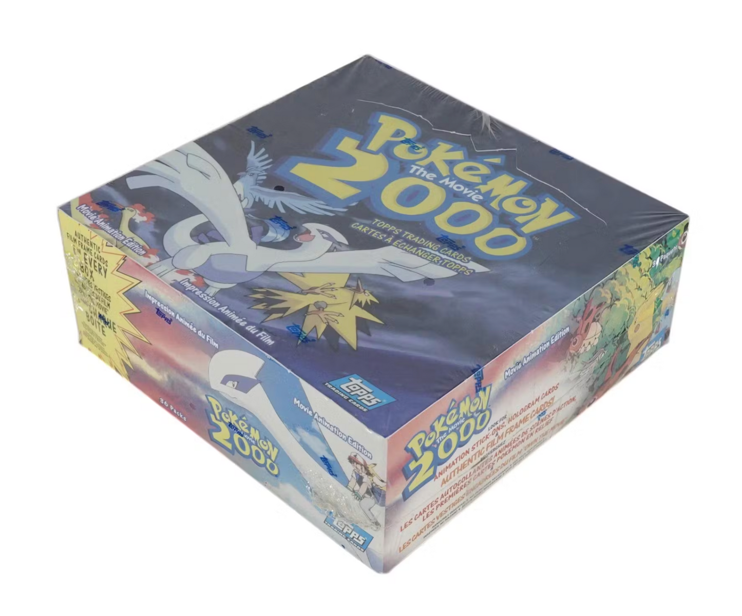 Pokemon Topps Booster Pack Card Live Opening @Packpalace 2000 The Movie Card Games