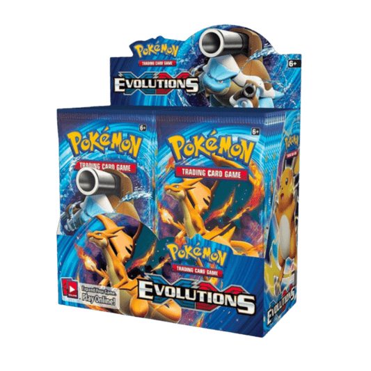 Evolutions Booster Box Cards Live Opening Card Games