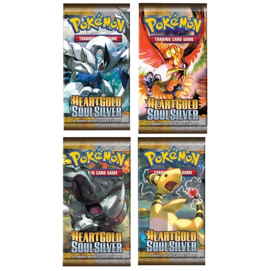 Pokemon HeartGold SoulSilver Booster Pack CARDS LIVE OPENING