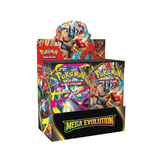Pokemon English ME1 Mega Evolution Booster Box [NO TOPPER] CARDS LIVE OPENING