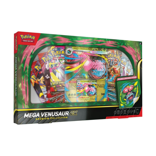 Pokemon English Mega Venusaur ex Premium Collection CARDS LIVE OPENING