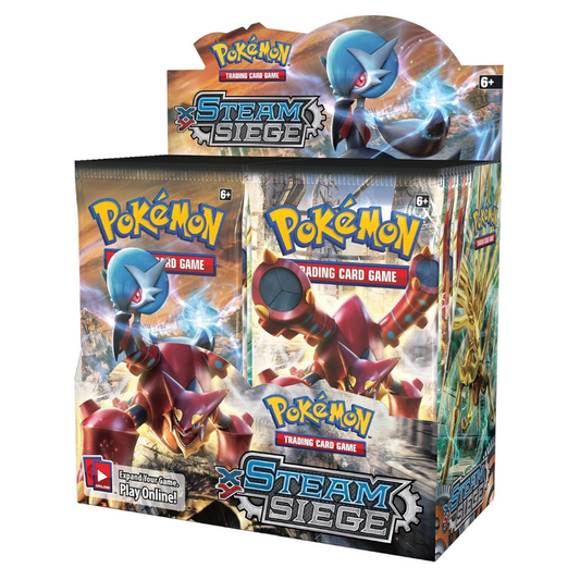 Pokemon EN XY Steam Siege Booster Box CARDS LIVE OPENING @PackPalace