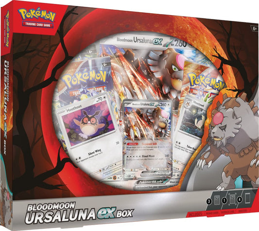 Pokemon Bloodmoon Ursaluna ex Box CARDS LIVE OPENING