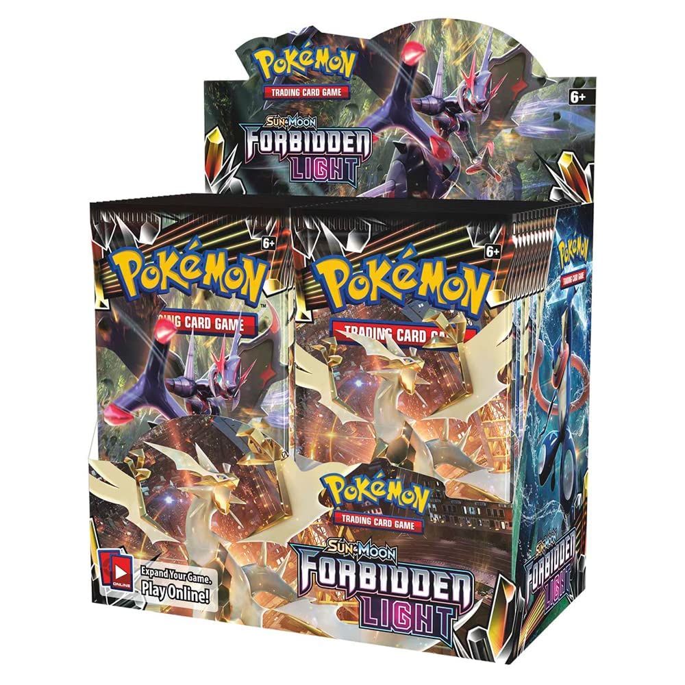 Pokemon English 2018 Sun & Moon Forbidden Light Booster CARDS LIVE OPENING @PackPalace