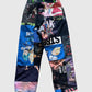 Aoki1Of1 Dimmak Collection Patchwork Pants #953