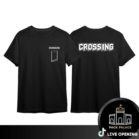 Crossing Patch T-Shirt With 4 Extra Patches Limited Time Offer S