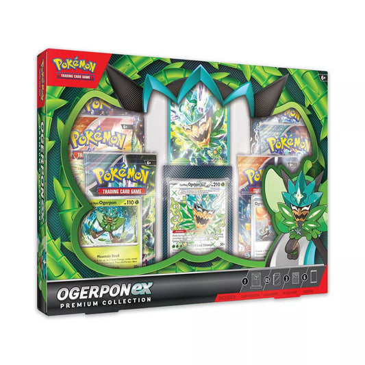 Pokemon Ogerpon EX Premium Collection CARDS LIVE OPENING