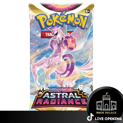 Pokemon En Astral Radiance Cards Live Opening @Packpalace Booster Pack Card Games