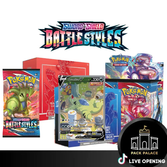 Pokemon Battle Styles Cards Live Opening @Packpalace Card Games