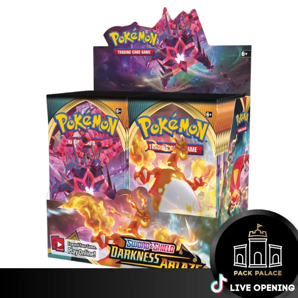 Pokemon En Darkness Ablaze Booster Box Cards Live Opening @Packpalace Card Games