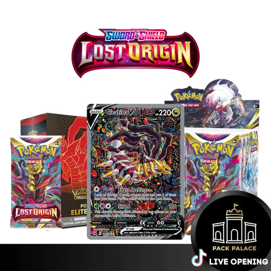 Pokemon Lost Origin Booster Pack Cards Live Opening @Packpalace Card Games