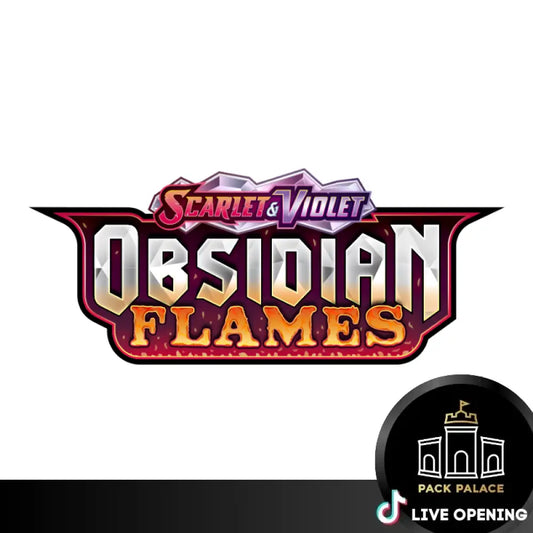 Pokemon Scarlet & Violet Obsidian Flames Sv3 Cards Live Opening @Packpalace Card Games