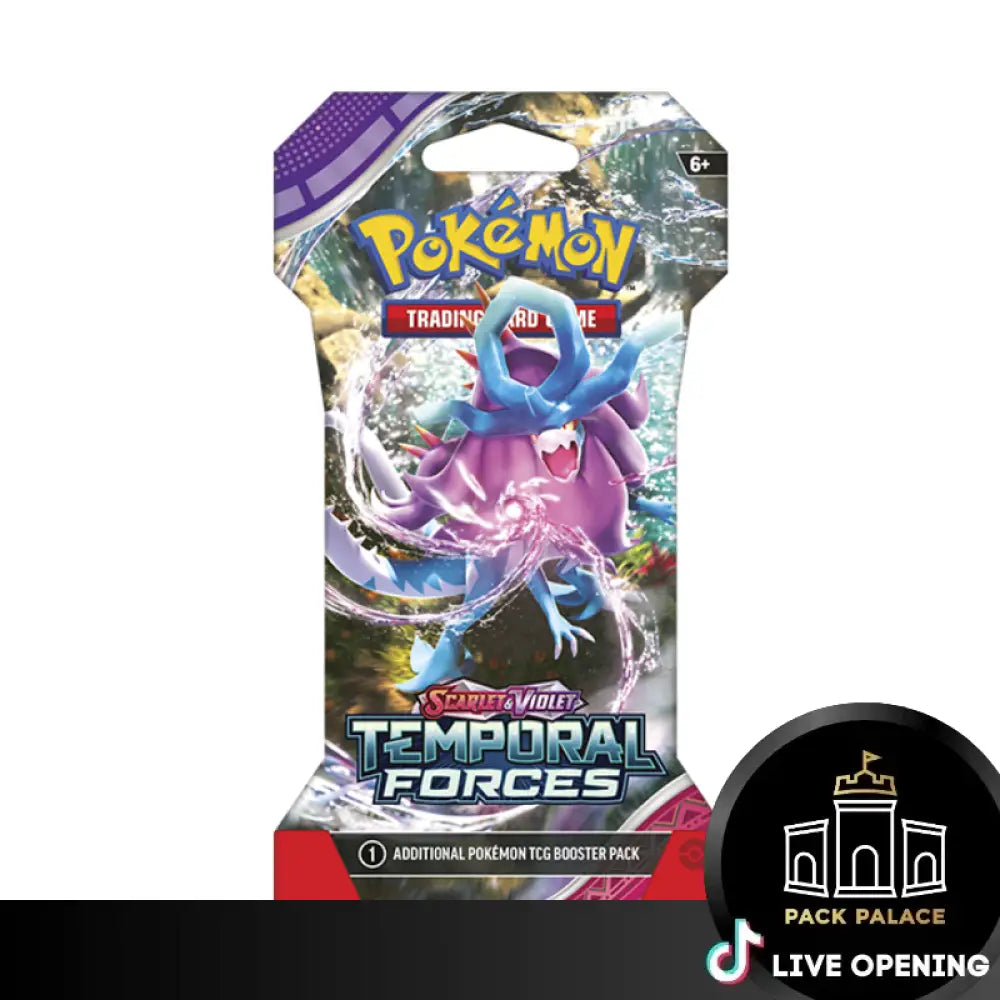 Pokemon Temporal Forces Cards Live Opening Booster Pack Card Games