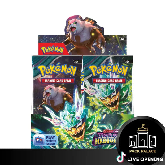 Pokemon Sv6 Twilight Masquerade En Cards Live Opening @Packpalace Card Games