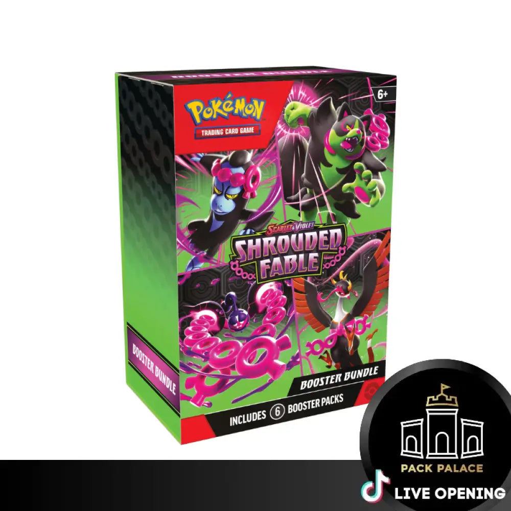 Pokemon En Sv6.5 Shrouded Fable Booster And Collection Box Cards Live Opening @Packpalace Bundle