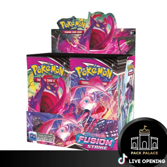 Fusion Strike Booster Box Cards Live Opening @Packpalace Pack Card Games