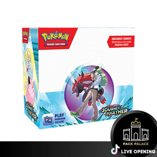 Pokémon English SV09 Journey Together Booster CARDS LIVE OPENING Booster Box Card Games