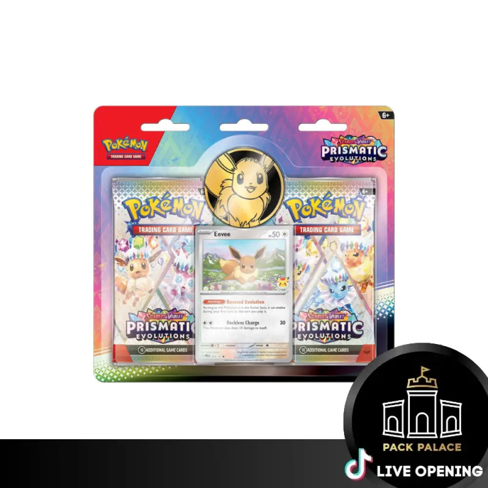 Pokemon English Sv8.5 Prismatic Evolutions Elite Trainer Box And Collection Boxes Cards Live