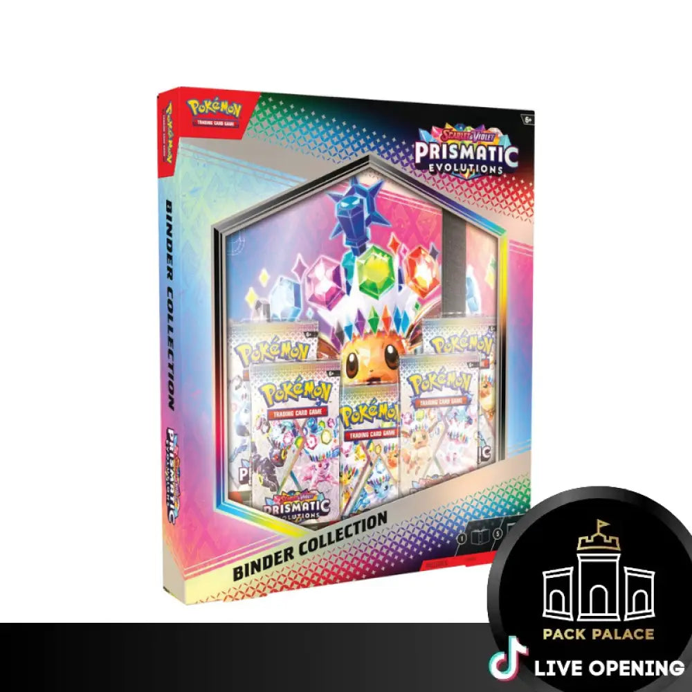 Pokemon English Sv8.5 Prismatic Evolutions Elite Trainer Box And Collection Boxes Cards Live