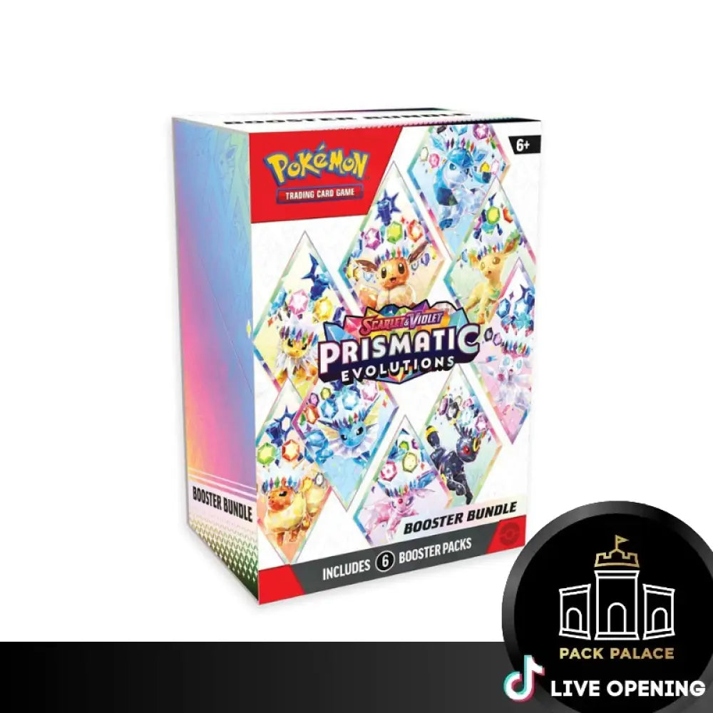 Pokemon English Sv8.5 Prismatic Evolutions Elite Trainer Box And Collection Boxes Cards Live