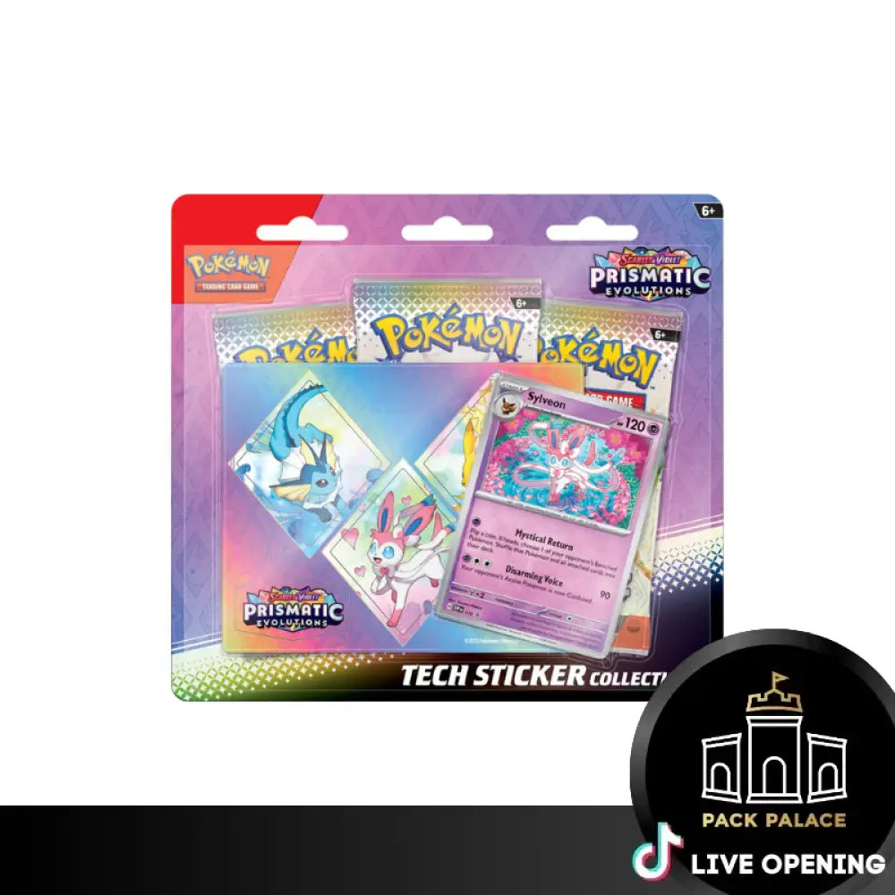 Pokemon English Sv8.5 Prismatic Evolutions Elite Trainer Box And Collection Boxes Cards Live