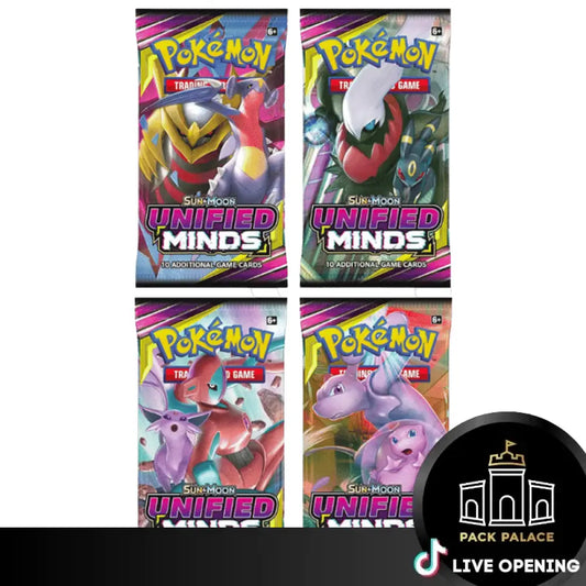 Pokemon Unified Minds Booster Box Cards Live Opening @Packpalace Pack Card Games