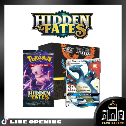 Pokemon Hidden Fates Elite Trainer Box Cards Live Opening @Packpalace Card Games