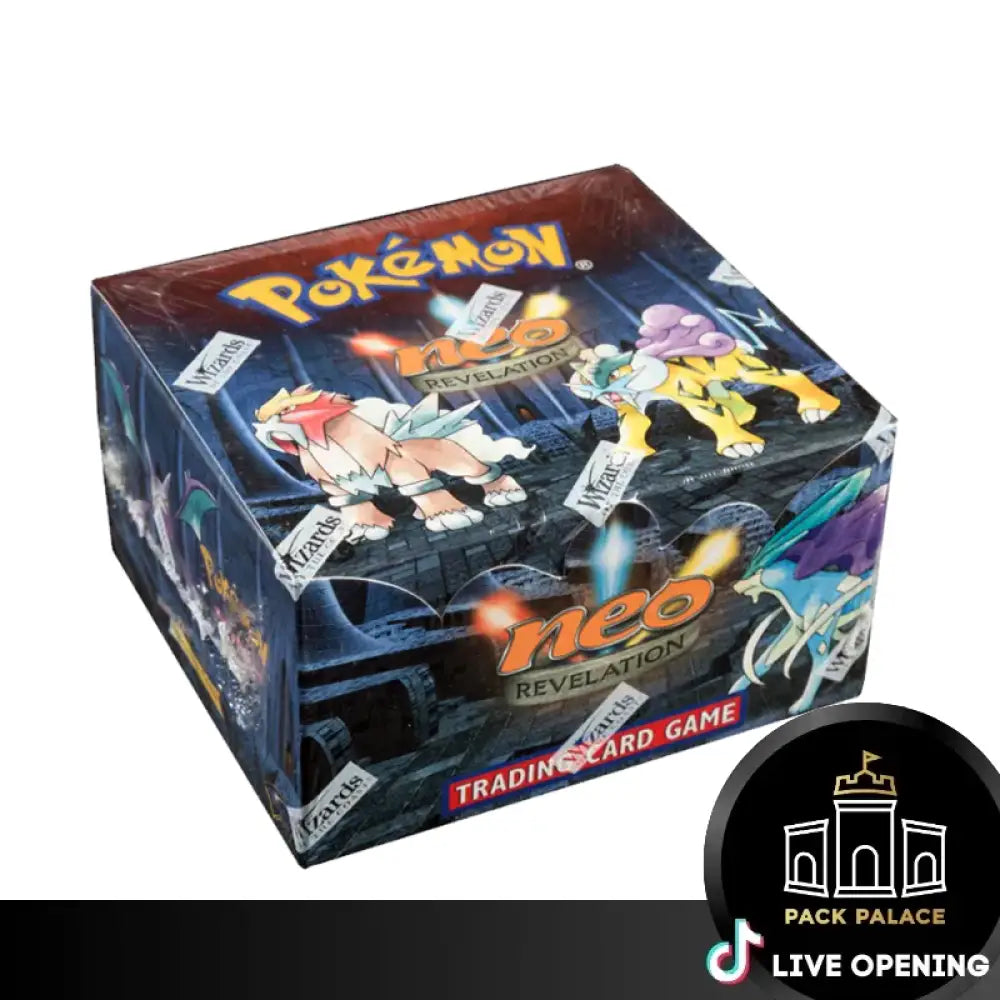 Pokemon Neo Revelation Unlimited Edition Cards Live Opening @Packpalace Card Games