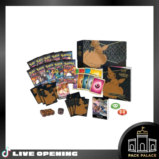 Pokemon Shining Fates Pack And Elite Trainer Box Cards Live Opening @Packpalace Card Games