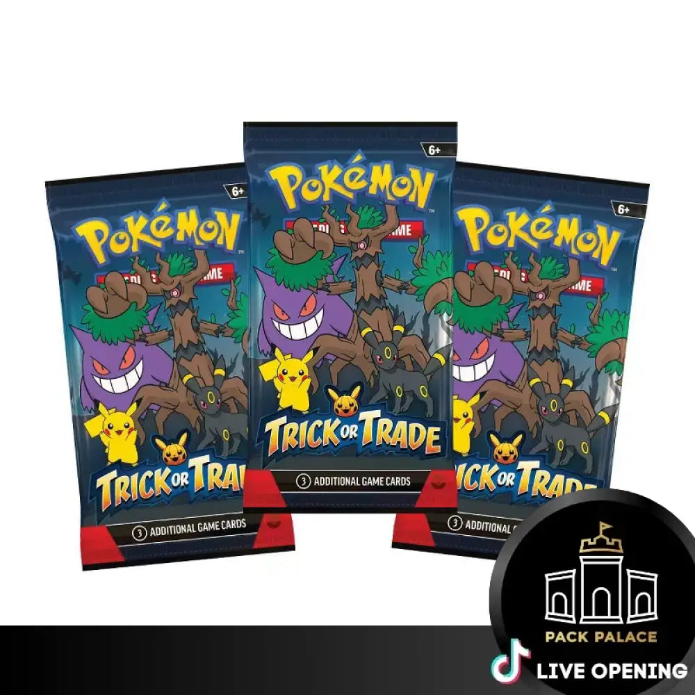 Pokemon Trick Or Trade 2024 Booster Bundle Card Games