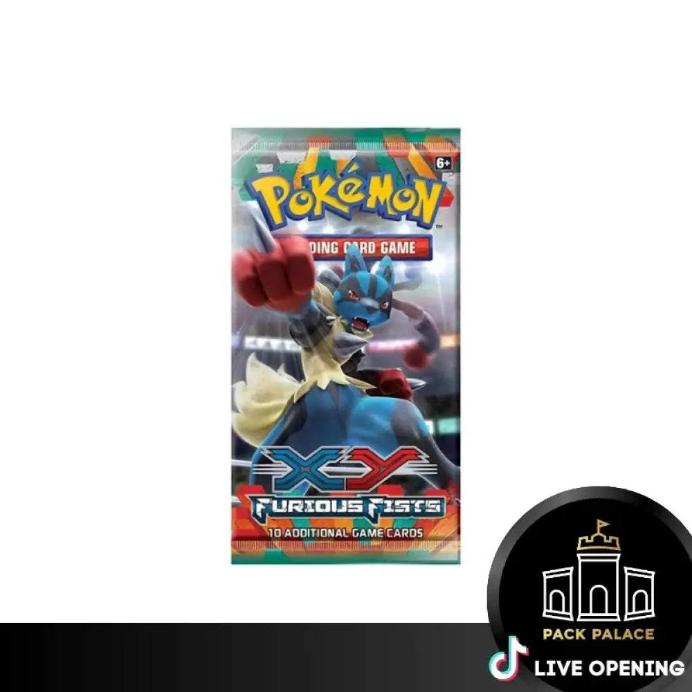 Pokemon Xy Furious Fist Cards Live Opening Card Games