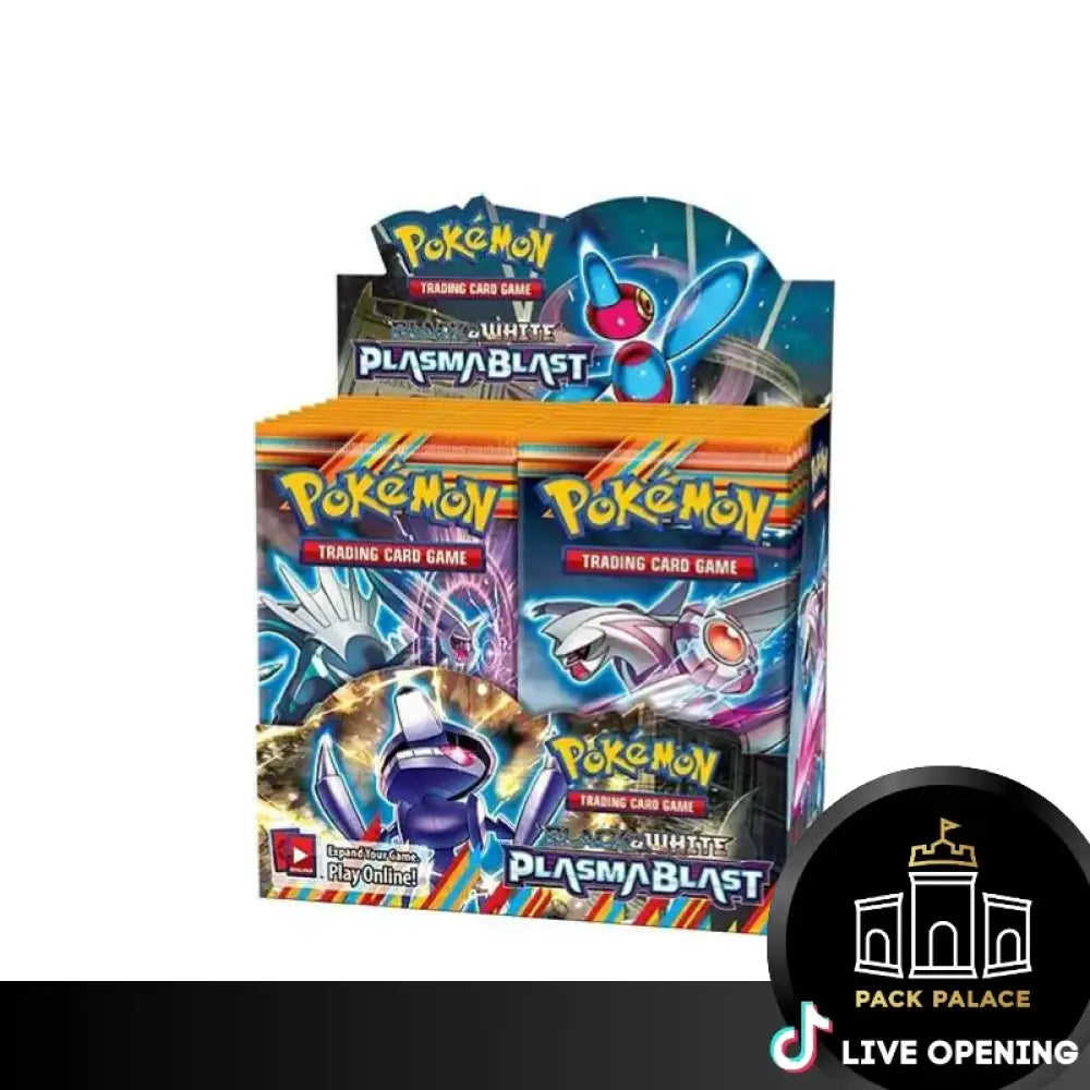 Pokemonn2013 Black And White Plasma Blast Cards Live Opening Card Games