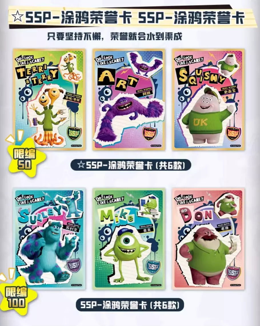 Card.Fun Disney 100 Monsters University Commemorative Edition Booster Box CARDS LIVE OPENING