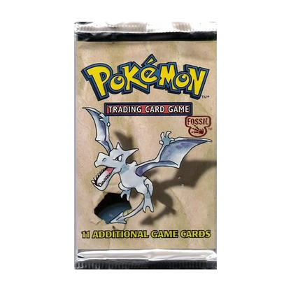 Pokemon Unlimited Fossil Set Booster Pack CARDS LIVE OPENING @PackPalace