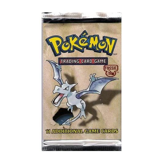 Pokemon Unlimited Fossil Set Booster Pack CARDS LIVE OPENING @PackPalace